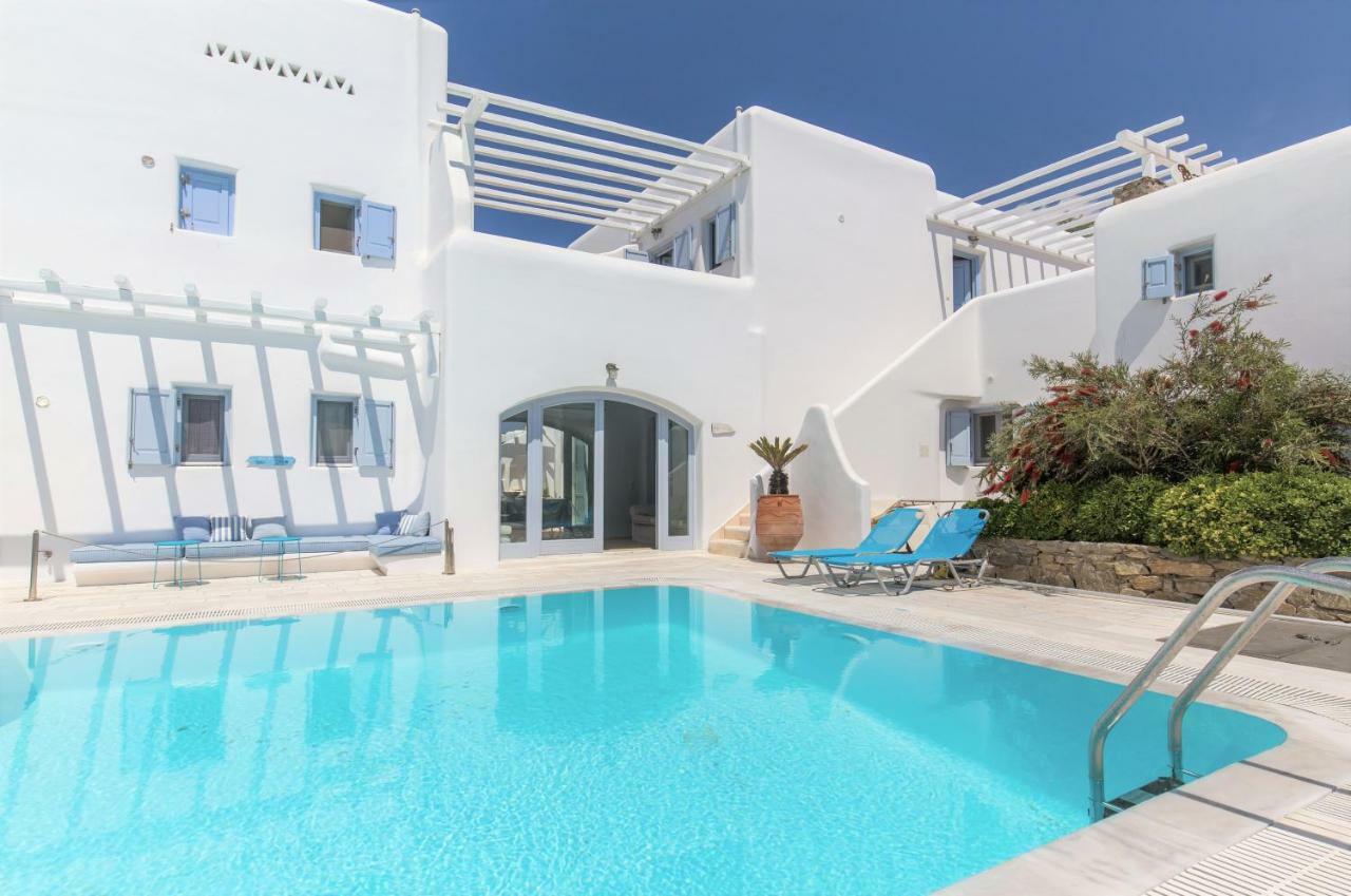 Blue Daisy House, Ornos, By Myconbay Mykonos Villa Екстериор снимка
